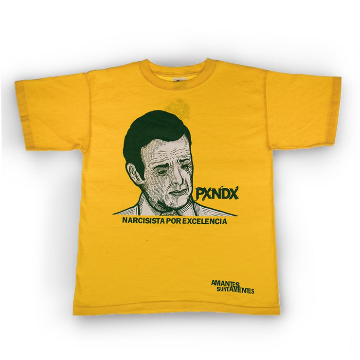 Playera - Talla S - PXNDX - Amantes Verde (Vintage Original)